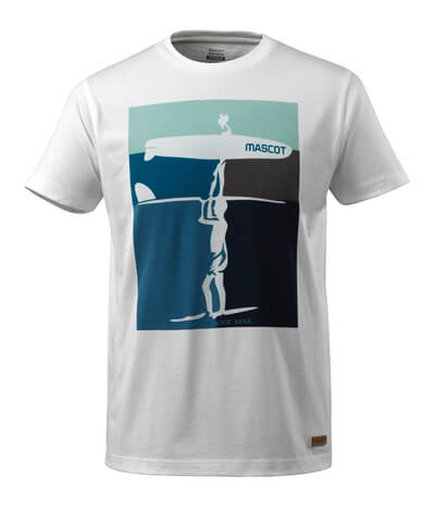 T-Shirt mit Surfermotiv