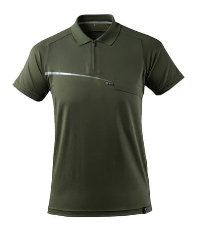 Poloshirt med brystlomme